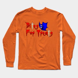 Bites For Treats Halloween Long Sleeve T-Shirt